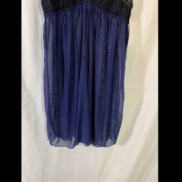 NEW‎ Tart Noir Alexa Babydoll Camisole Lingerie Navy/Black [SZ Small ] - Picture 5 of 8